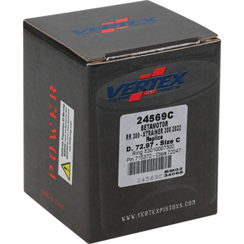 Pistón fundición VERTEX Replica