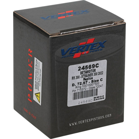 Pistón fundición VERTEX Replica