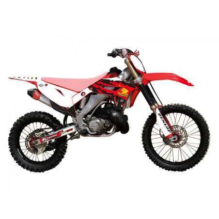 Kit de adhesivos BLACKBIRD Retro - Honda CR