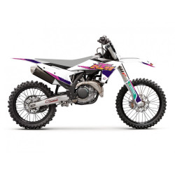 Kit de adhesivos BLACKBIRD Retro - KTM SX/SX-F 2