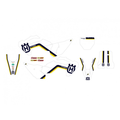 Kit de adhesivos BLACKBIRD Retro - Husqvarna FC/TC
