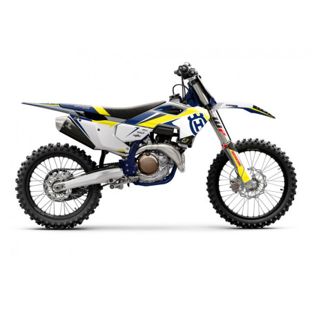 Kit adhesivos + funda de asiento BLACKBIRD Dream Graphic 4 - Husqvarna TC/FC