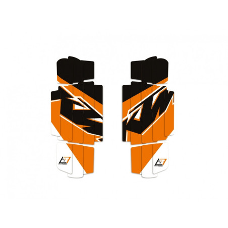Adhesivos para rejillas de radiador BLACKBIRD Replica Trophy 2022 - KTM SX/SX-F