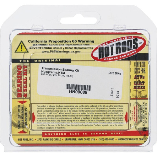 Kit de rodamientos caja de cambios HOT RODS - KTM / Husqvarna