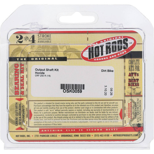 Kit de reparación de piñón de salida HOT RODS - Honda CRF 250 R / RX