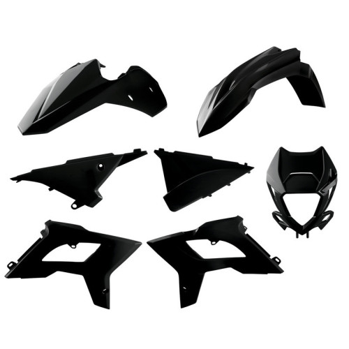 Kit de plásticos POLISPORT negro - Beta RR 2T/4T