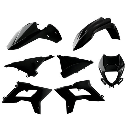 Kit de plásticos POLISPORT negro - Beta RR 2T/4T