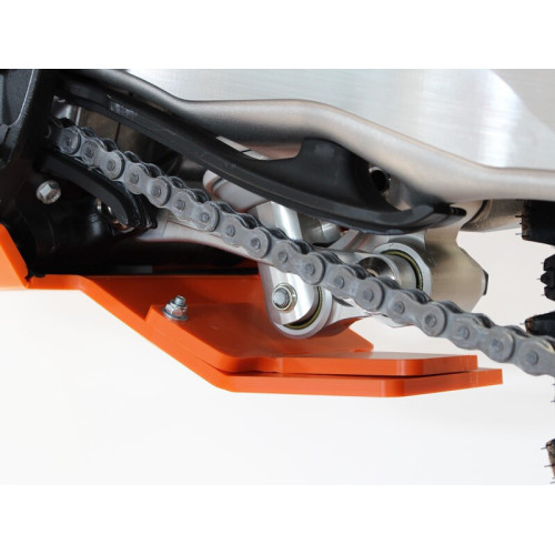 Cubrecárter AXP Xtrem con protección de bieleta - PEAD 8 mm