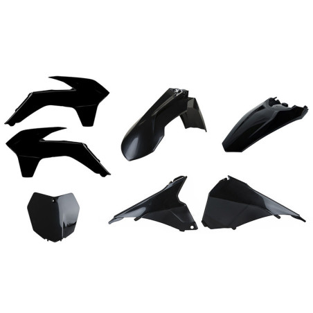 Kit de plásticos POLISPORT negro - KTM XC