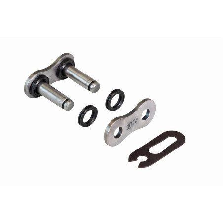 Cadena de transmisión EK CHAIN 525 DEX - Retenes QX-Ring - Cierre tipo clip