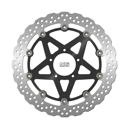 Disco de freno NG BRAKES ondulado flotante