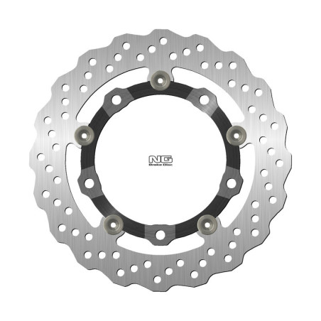 Disco de freno NG BRAKES ondulado flotante