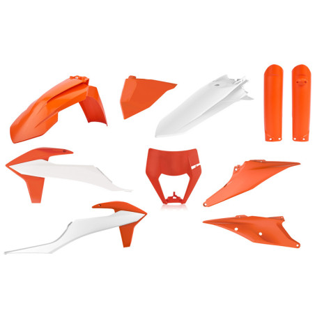 Kit de plástica POLISPORT - OEM KTM/Husqvarna EXC/EXC-F TE/FE