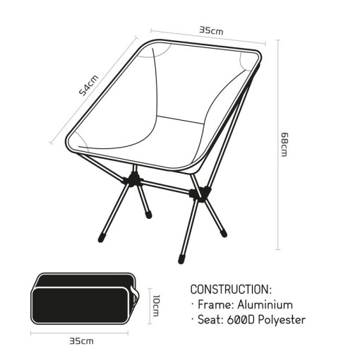 Silla de camping OXFORD