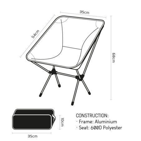 Silla de camping OXFORD