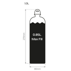 Botella de gasolina OXFORD - 1L 2