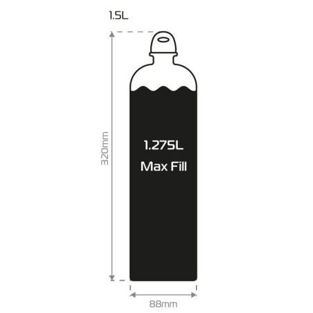 Botella de gasolina OXFORD - 1,5L