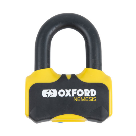 Candado de disco OXFORD Nemesis - 16mm - Certificado ART4 / Sold Secure Gold / FG SBSC