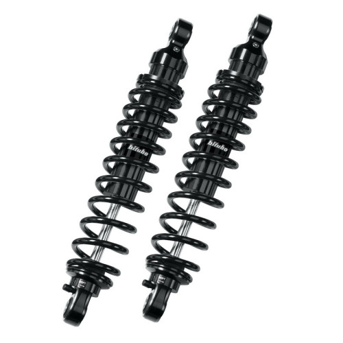 Doble amortiguador trasero BITUBO WME02V2 - Negro