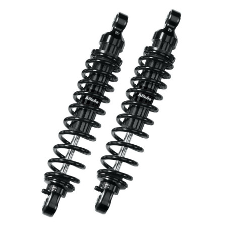Doble amortiguador trasero BITUBO WME02V2 - Negro