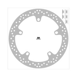 Disco de freno NG BRAKES redondo fijo