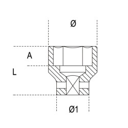 Vaso de impacto BETA Normal Series 65mm 2