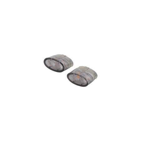 Intermitente LED HIGHSIDER pro Epso-Pro Module - cristal ahumado - homologado E - Pareja