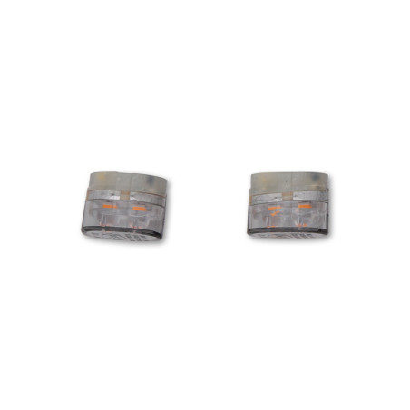 Intermitente LED HIGHSIDER pro Epso-Pro Module - cristal ahumado - homologado E - Pareja