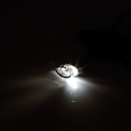 Intermitente/luz de posición LED HIGHSIDER pro Epso-Pro Module 2in1 - cristal ahumado - homologado E - Pareja
