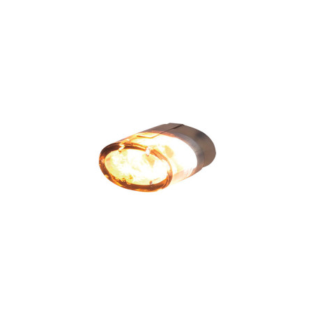 Intermitente/luz de posición LED HIGHSIDER pro Epso-Pro Module 2in1 - cristal ahumado - homologado E - Pareja