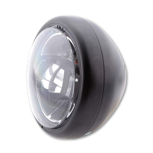 Faro delantero LED HIGHSIDER pro Pecos Type 10 - 5 3/4 inch - negro - 1 pieza
