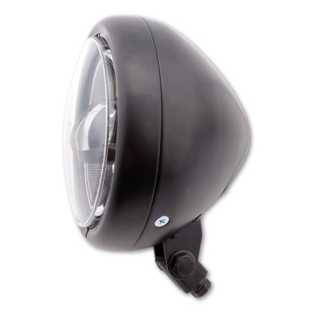Faro delantero LED HIGHSIDER pro Pecos Type 10 - 5 3/4 inch - negro - 1 pieza
