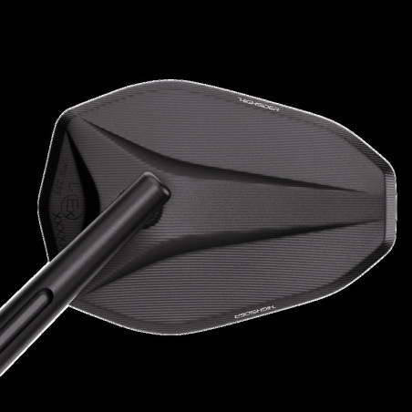 Retrovisor de manillar HIGHSIDER pro Victory-X XL – negro mate – 1 pza