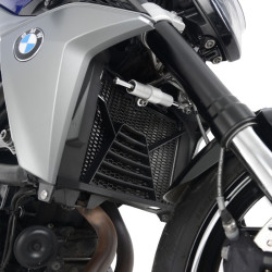 Protector de radiador R&G RACING Pro - negro