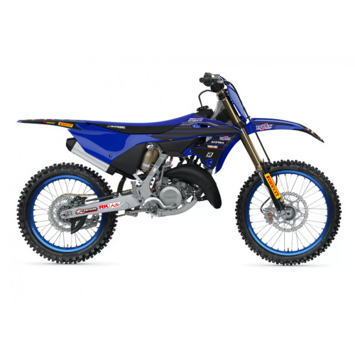 Kit adhesivos + funda de asiento BLACKBIRD Replica Yamaha Racing 22