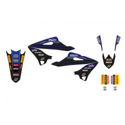Kit adhesivos + funda de asiento BLACKBIRD Replica Yamaha Racing 22 2