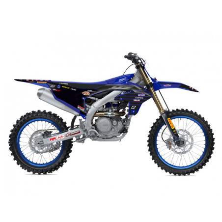 Kit adhesivos + funda de asiento BLACKBIRD Replica Yamaha Racing 22
