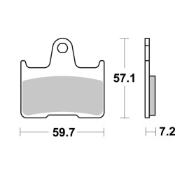 Pastillas de freno BREMBO sinterizadas - 07KS06SP