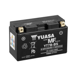 Batería YUASA W/C activada de fábrica sin mantenimiento - YT7B