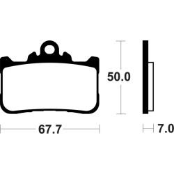 Pastillas de freno TECNIUM Supersport sinterizadas - MF494