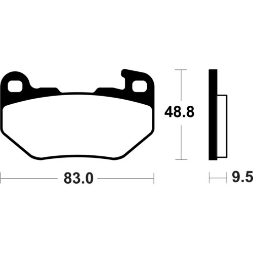 Pastillas de freno TECNIUM Supersport sinterizadas - MR493