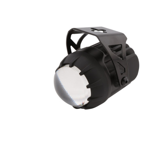 Faro delantero LED HIGHSIDER pro Dual-Stream Next - negro - 1 pieza