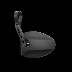 Retrovisor contrapeso de manillar HIGHSIDER pro Ferrara 2 - corto - negro - 1 pieza
