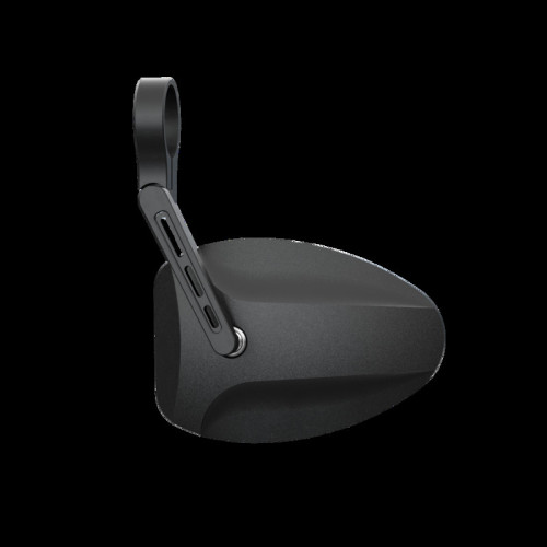 Retrovisor contrapeso de manillar HIGHSIDER pro Ferrara 2 - corto - negro - 1 pieza