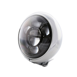 Faro delantero LED HIGHSIDER pro HD-Style Type 11 - 7 inch - cromado - 1 pieza