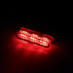 Piloto trasero LED HIGHSIDER pro - rojo/rojo - 1 pieza 2