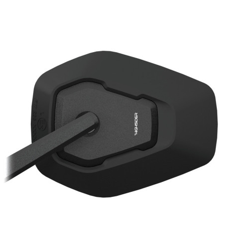 Retrovisor de manillar HIGHSIDER pro Ventura-Trek – negro/negro – pareja