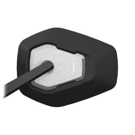 Retrovisor de manillar HIGHSIDER pro Ventura-Trek – negro/plata – pareja