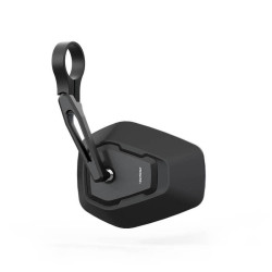 Retrovisor extremo de manillar HIGHSIDER pro Ventura-Trek corto – negro/negro – 1 pza