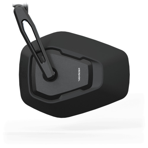 Retrovisor extremo de manillar HIGHSIDER pro Ventura-Trek corto – negro/negro – 1 pza